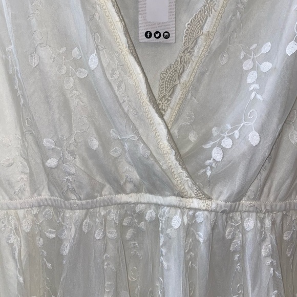 Boohoo Dainty Boho Lace Dress - Picture 6 of 8